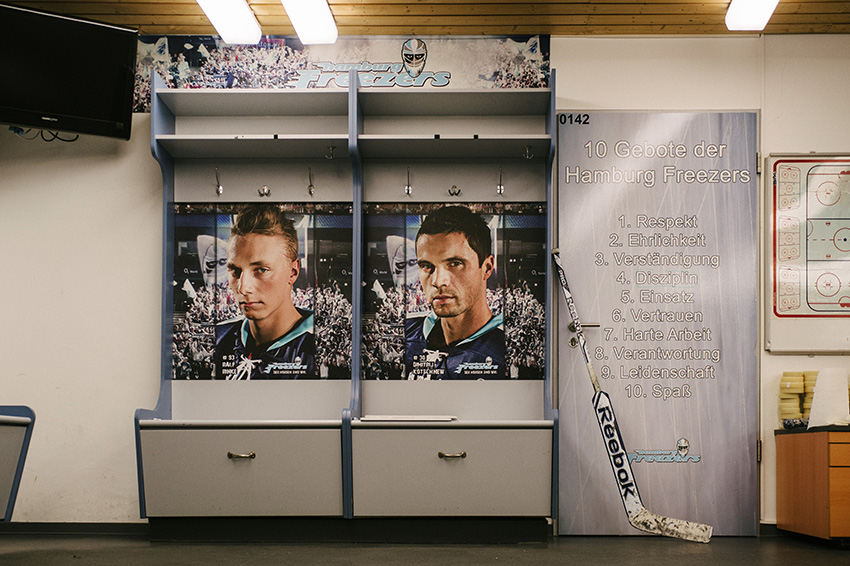 Hamburg Freezers Kabine
