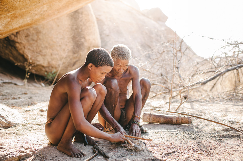 Buschmänner in Namibia - CHHAHH.net